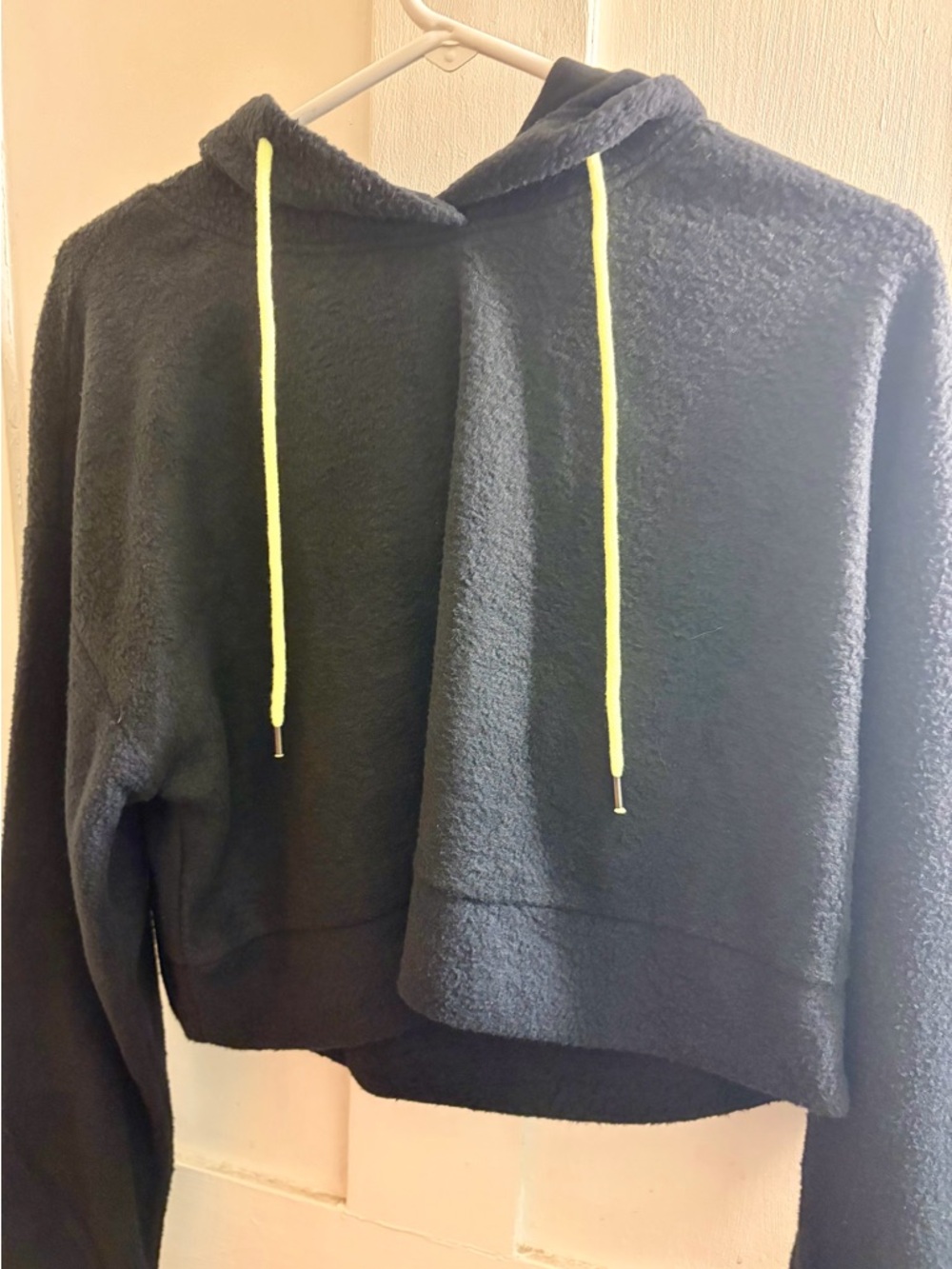 flirtitude Black Active Pullover with White Logo